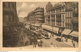 CPA Marseille-Rues De Noailles Et De La Canebière     L1094 - Canebière, Stadscentrum