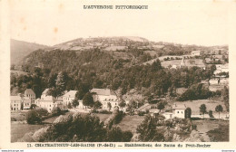 CPA Chateauneuf Les Bains-Etablissement Des Bains Du Petit Rocher      L1093 - Otros & Sin Clasificación