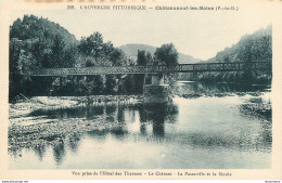 CPA Chateauneuf Les Bains-Vue Prise De L'hôtel Des Thermes      L1093 - Otros & Sin Clasificación