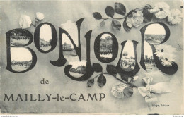 CPA Bonjour De Mailly Le Camp       L1093 - Mailly-le-Camp