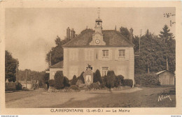 CPA Clairefontaine-La Mairie-Timbre         L1091 - Sonstige & Ohne Zuordnung