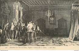 CPA Tableau De Comte-Assasinat Du Duc De Guise         L1081 - Peintures & Tableaux