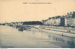 CPA Macon-Vue Générale Des Quais Sud Et Des Marans   L1076 - Macon