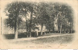 CPA Héricy-Promenade Du Bord De L'eau-Timbre    L1242 - Sonstige & Ohne Zuordnung