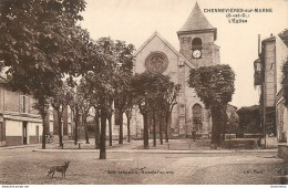 CPA Chennevières Sur Marne-L'église-Timbre     L1236 - Chennevieres Sur Marne