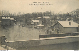 CPA Saint Maur-Le Quai De La Marne     L1236 - Saint Maur Des Fosses