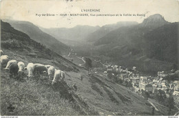 CPA Le Mont Dore-Vue Panoramique Et La Vallée Du Sancy-Timbre      L1235 - Le Mont Dore