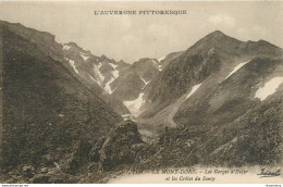 CPA Mont Dore-Gorges D'Enfer Et Les Crêtes Du Sancy      L1235 - Sonstige & Ohne Zuordnung