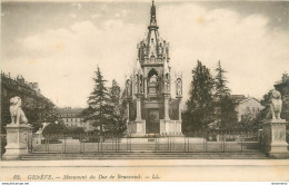 CPA Genève-Monument Du Duc      L1197 - Genève