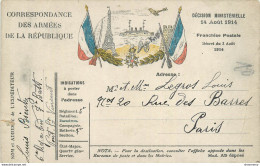 CPA Correspondance Des Armées De La République       L1196 - Sonstige & Ohne Zuordnung