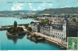 CPA Zurich-Hauptpost,metropol,bauschänzli-Timbre     L1175 - Zürich