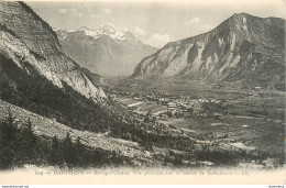 CPA Dauphiné-Bourg D'Oisans-Vue Générale Sur Le Massif    L1172 - Bourg-d'Oisans