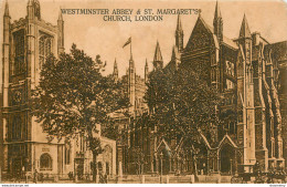 CPA London-Westminster Abbey-Timbre        L1119 - Westminster Abbey