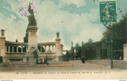 CPA Lyon-Parc De La Tête D'Or-Timbre       L1116 - Sonstige & Ohne Zuordnung