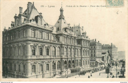 CPA Lyon-Palais De La Bourse-Timbre       L1116 - Autres & Non Classés