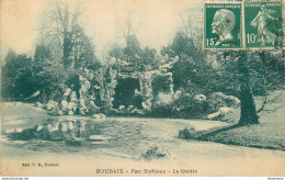 CPA Roubaix-Parc Barbieux-La Grotte-Timbre    L1105 - Roubaix