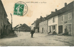 CPA Saint Emiland-La Place-Timbre    L1401 - Sonstige & Ohne Zuordnung