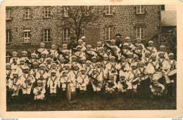 CPA Saint Fraimbault De Prières-Fanfare Des Orphelins De St Georges De L'isle     L1399 - Andere & Zonder Classificatie