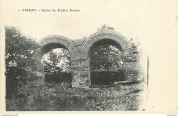 CPA Vaison-Ruines Du Théâtre Romain   L1324 - Vaison La Romaine