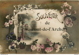 CPA Souvenir De Pont De L'Arche    L1323 - Pont-de-l'Arche