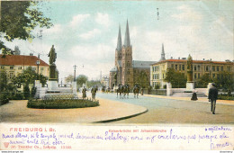 CPA Freiburg Im Breisgau-Kaiserbrücke Mit Johanniskirche-Timbre     L1322 - Freiburg I. Br.