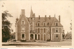 CPA Nogent Sur Vernisson-Château De L'école Forestière Des Barres-Timbre     L1321 - Other & Unclassified