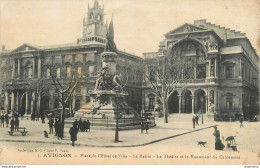 CPA Avignon-Place De L'hôtel De Ville-La Mairie     L1321 - Avignon