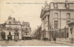 CPA Dijon-Place D'armes-Pavillon Gauche Du Palais Des Ducs-Timbre    L1271 - Dijon