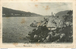 CPA Environs De Morez Jura-Le Lac Des Rousses Et Le Rocher Du Lac-Timbre     L1270 - Morez