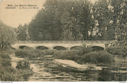 CPA Bologne-Le Pont Sur La Marne      L1269 - Otros & Sin Clasificación