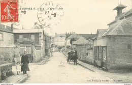 CPA Avernes-La Grande Rue-Timbre     L1269 - Avernes