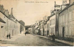 CPA Méry Sur Seine-Rue De L'hôtel De Ville-Timbre     L1269 - Sonstige & Ohne Zuordnung