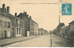 CPA Vaujours-La Poste Et Rue De Meaux-Timbre   L1259 - Sonstige & Ohne Zuordnung