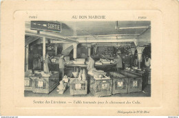 CPA Paris-Au Bon Marché-Service Des Livraisons-Table Tournante Pour Le Classement Des Colis     L1257 - Ambachten In Parijs