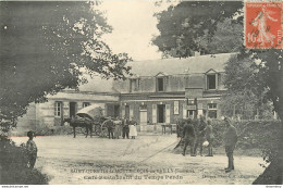 CPA Saint Quentin La Motte Croix Au Bailly-Café Restaurant Du Temps Perdu-Timbre      L1248 - Autres & Non Classés