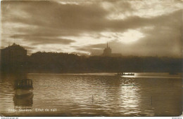 CPA Genève-Effet De Nuit-Timbre      L1248 - Genève