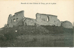 CPA Coucy Le Château-Ensemble Du Vieux Château      L1487 - Other & Unclassified