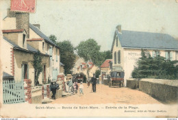 CPA Saint Marc-Route De Saint Marc-Entrée De La Plage-Timbre     L1483 - Autres & Non Classés