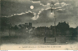 CPA Candé-Le Champs De Foire Au Clair De Lune-Timbre     L1466 - Altri & Non Classificati