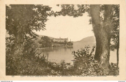 CPA Lac Du Bourget-Abbaye D'Hautecombe-Timbre    L1459 - Autres & Non Classés