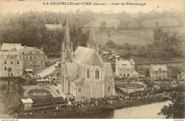 CPA La Chapelle Sur Vire-Jour De Pélerinage-Timbre    L1456 - Otros & Sin Clasificación