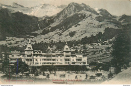 CPA Adelboden-Grand Hotel-Timbre    L1456 - Adelboden