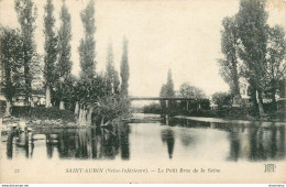 CPA Saint Aubin-Le Petit Bras De La Seine    L1454 - Andere & Zonder Classificatie