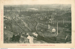 CPA Le Creusot-Vue Générale Des Usines Schneider-Timbre    1454 - Le Creusot