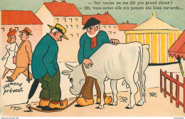 CPA Illustration-Raymond Prevost-Vot' Vache      L1416 - Sonstige & Ohne Zuordnung