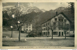 CPA Hotel Des Glaciers-Les Mouches Et Le Mont Blanc      L1416 - Les Houches