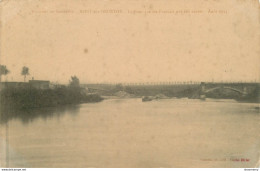 CPA Environs De Lunéville-Mont Sur Meurthe-Le Pont Que Les Français Ont Fait Sauter    L1420 - Luneville