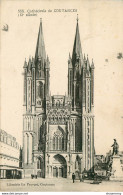 CPA Cathédrale De Coutances-Timbre     L1405 - Coutances