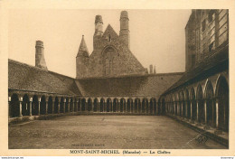 CPA Le Mont Saint Michel-Le Cloitre      L1550 - Le Mont Saint Michel