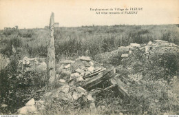 CPA Emplacement Du Village De Fleury      L1534 - Sonstige & Ohne Zuordnung